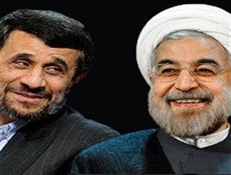 احمدی نژادبه روحانی